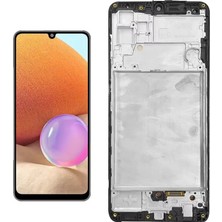 OEM Samsung Uyumlu A325 A32 LCD Ekran Çıtalı OLED
