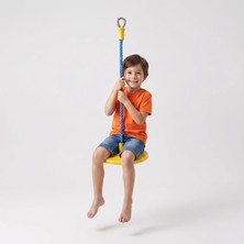 Soylu Grup Kent Ve Bahçe Mobilyaları Zip Line Dikey Halatı (Çelik) ve Yuvarlak Oturağı - 150 cm
