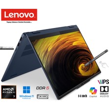 Lenovo ıdeapad 5 2-In-1 Amd Ryzen Aı 7 350 (Yeni Nesil Yapay ZEKA)16GB 1tb SSD W11 Pro 14" Taşınabilir Bilgisayar 83KT004STR Prestij