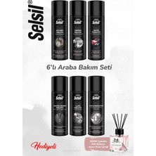 Selsil Genel Gakım Spreyler, Araç Bakım Seti 6 Adet, Rosıe Oda Kokusu