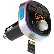 S-Link SL-BT601 Bt 5.3V LED Ekranlı Tf, Bt, USB Desteklihızlı Şarjlı Fm Transmitter
