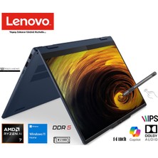 Lenovo ıdeapad 5 2-In-1 Amd Ryzen Aı 7 350 (Yeni Nesil Yapay ZEKA)16GB 1tb SSD W11 Home 14" Taşınabilir Bilgisayar 83KT004STR Prestij