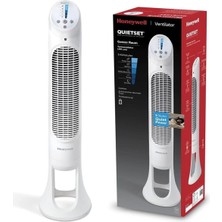 Honeywell Quietset HYF260 Tüm Oda Için Salınımlı Kule Vantilatör, 5 Hız Ayarı, 80 Derece Salınım, Za