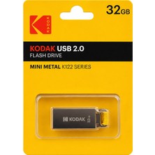 Kodak 32GB USB Bellek 2.0 Mini Metal Flash Bellek K122