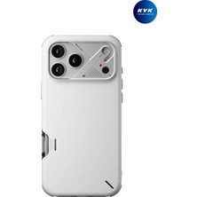 Aulumu iPhone 17 Pro Max Uyumlu A17 Slim Darbeye Dayanıklı Kamera Kontrol Kapaklı MagSafe Özellikli Kılıf