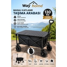 Belirtilmemiş Katlanabilir Taşıma Arabası – Kamp / Plaj / Bahçe / Pazar /evcil Hayvan