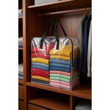 IKEA Hurç Çamaşırlık Depolama Çanta Dolap Düzenleyici Saklama Çantası 65X22X65 cm