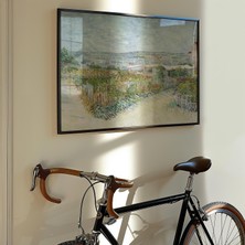 Pegziz View Of Paris From Montmartre (1886) Tablosu | Çerçeveli Klasik Sanat Poster Duvar Dekoru