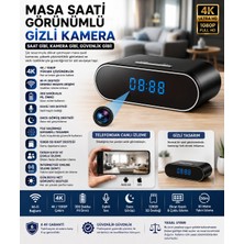 Urfakent Masa Saati Tasarımlı Wi-Fi Kamera - Akıllı Ev Güvenlik Kamerası