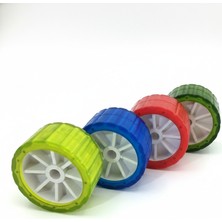 Kalemarine Tekne Römorku Yan Makara Takozu Şeffaf Elastomer Yeşil