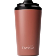 Made By Fressko Grande Boy Paslanmaz Çelik Çift Duvarlı Termos Yalıtımlı Termal Kupa Mug 475 ml