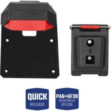 Workpro WP281079 Smart Clip Bel Tipi Alet Çantası Hızlı Tak-Çıkar Kemer Klipsi + Çanta Bağlantı Adaptörü