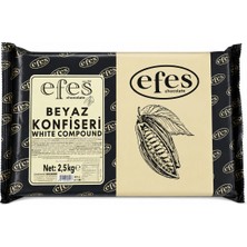 Efes Beyaz Konfiseri Çikolata 2,5 kg