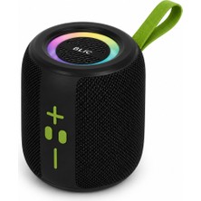 Blic Bls-88 Taşınabilir Kablosuz Hoparlör (6W Güçlü Ses / LED Işıklı / Bluetooth 5.4 / 1500 Mah / Askı Aparatlı)