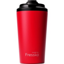 Made By Fressko Grande Boy Paslanmaz Çelik Çift Duvarlı Termos Yalıtımlı Termal Kupa Mug 475 ml