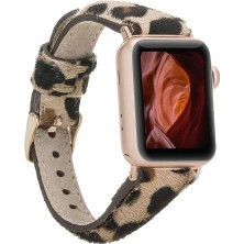 Apple Watch Uyumlu Deri Kordon 42-44-45MM Slim LE01N