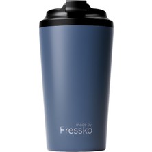 Made By Fressko Grande Boy Paslanmaz Çelik Çift Duvarlı Termos Yalıtımlı Termal Kupa Mug 475 ml