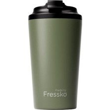 Made By Fressko Grande Boy Paslanmaz Çelik Çift Duvarlı Termos Yalıtımlı Termal Kupa Mug 475 ml