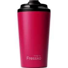 Made By Fressko Grande Boy Paslanmaz Çelik Çift Duvarlı Termos Yalıtımlı Termal Kupa Mug 475 ml