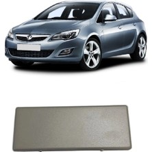 Otovadim Opel Astra J Hb & Sedan 2009-2019 Uyumlu Gri Güneşlik Makyaj Ayna Kapağı Sağ ve Sol Uyumlu /  1 Adet