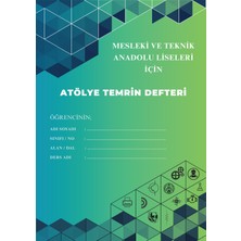 Atölye Elektronik Temrin Defteri 20'li Sınıf Paketi