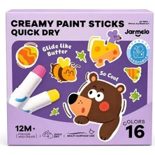 Jarmelo Yıkanabilir Tempera Boya Kalemi 16 Adet JA96796