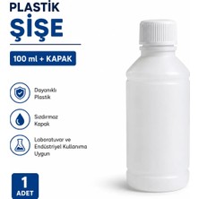 Labolist Plastik Şişe 100 ml + Kapak 1 Adet