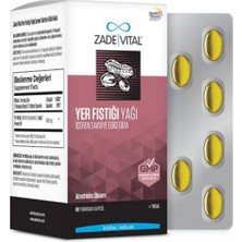 Zade Vital Yer Fıstığı Yağı Içeren Blister 60 Softgel Kapsül