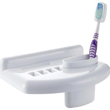 Hepsi Uygunn Banyo Diş Macunu Diş Fırçası Tutacağı Bardağı Fırçalık Stand