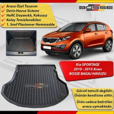 Bosse Kia Sportage Suv Bagaj Havuzu 2010 Sonrası Siyah