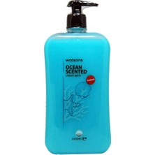 Watsons Okyanus Kokusuna Sahip Cream Bath Duş Jeli 1 L Derin Temizlik Etkisi