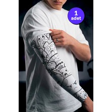 Buffed Doodle Tekli Oyuncu Sporcu Kolluk Gamer Sleeve Buffed