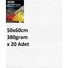 Bigpoint Artists' Tuval 50X60CM - 380GRAM x 20 Adet
