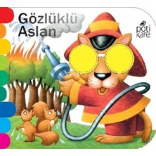 Pötikare Yayınları Delikli Kitaplar Serisi - Gözlüklü Aslan