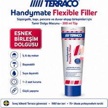 Agk Terraco Handymate Duvar ve Ahşap Arası Esnek Tamir Dolgu Macunu - 300 ml Tüp