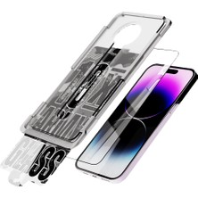 Wonew Armyglass 10X iPhone 15 Plus Ultra Dayanıklı Ekran Koruyucu (Uygulama Aparatlı)