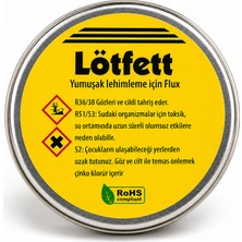 Ceta Lötfett Lehim Pastası 50 gr – Yumuşak Lehimleme Için Flux Lehim Pastası