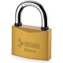 Erdo Ticaret Sgs 1344 Sarı Asma Kilit Kısa 50 mm