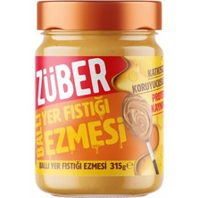 Züber Original Yer Fıstığı Ezmesi (Bal İlaveli) 315g