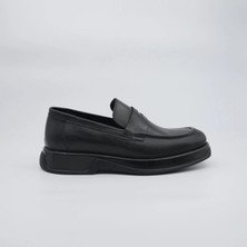 4461 Banner Loafer Siyah Cilt