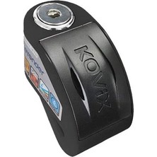Kovix Kt6/cb-Bk Alarmlı Disk Kilit Siyah