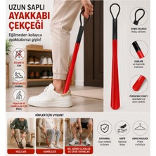 Mucit Home Ayakkabı Çekeceği Uzun Kullanım Sağlam Tasarım Renkli Şeffaf 1 Adet