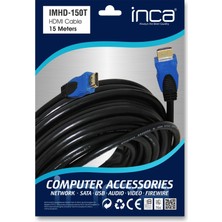 Shopwave Inca IMHD-150T 15MT 4K 1.4V 3D Altın Uclu HDMI Kab.