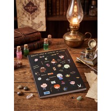 Harry Potter Hogwarts Temalı Çizgisiz Defter