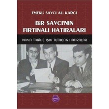 Sinada Kitap Bir Savcı'Nın Fırtınalı Hatıraları - Ali Karcı Ciltsiz 500 Sayfa Türkçe Edebiyat Kitabı