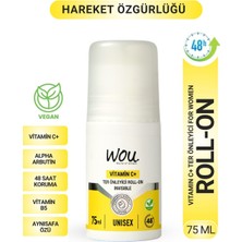 Wou Roll On Deodorant 75 ML Uzun Süreli Ferahlık Ter ve Koku Önleyici