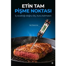 Tasarım Evi Yoğurt Mayalamak Için Termometre (Süt,yoğurt,gıda,yemek Sıcaklık Ölçer )