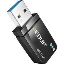 Başcılar Ac 1300 Mbit/s USB Wlan Adaptörü, Çift Bant Wifi Stick 2.4g/5ghz Usb3.0 Adaptör Kablosuz Ağ Alıcısı