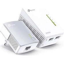 Başcılar TL-WPA4220KIT 300MBPS AV600 Wi-Fi Powerline Extender Başlangıç Kiti, Kablosuz Menzil Genişletici
