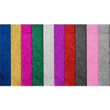 Muka Karışık Simli Karton 50X70CM Pakette 10 Adet